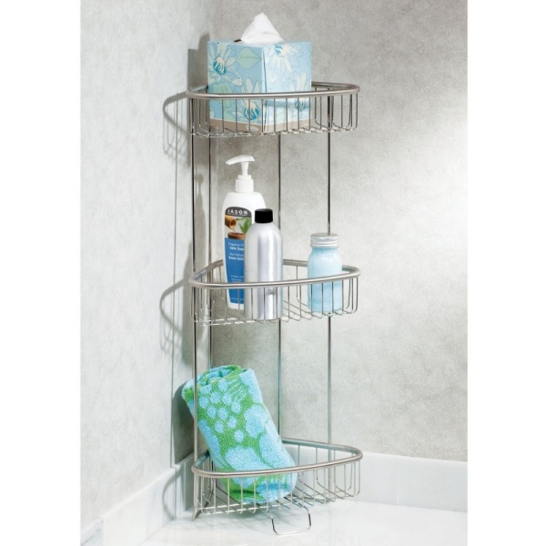 InterDesign / Полка Forma угловая трехъярусная напольная (100913)