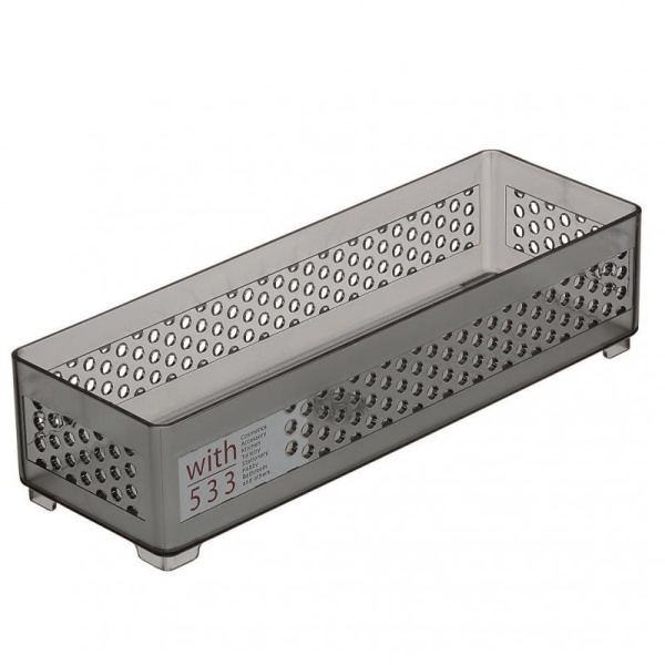 Inomata / Подставка для канцелярии 234*78*56мм СЕРЫЙ (100539)