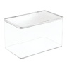 InterDesign / Контейнер  для хранения с откидной крышкой 22х15.5х7.75 (100797)