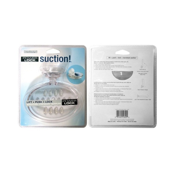 InterDesign / Мыльница на присоске Power Lock (100051)
