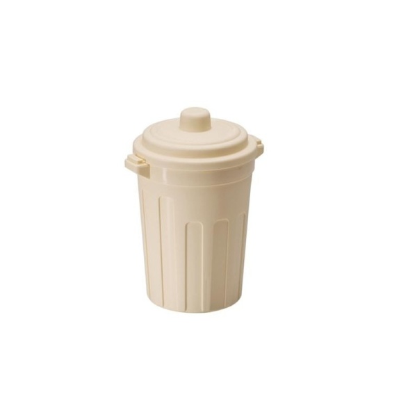Yamada / Контейнер для мусора  1,5л настольный ВАНИЛЬНЫЙ (100325)
