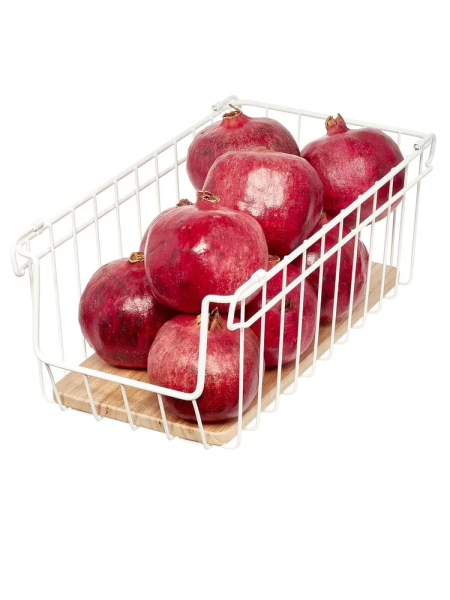 Корзина Wire & Paulownia Wood 40.6х20.3х15.2см (101611)