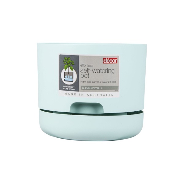 Горшок для растений SPRINGTIME 2л 170мм мятный (101342) Горшок для растений SPRINGTIME 2л 170мм мятный (101342)