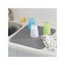 InterDesign / Коврик для сушки посуды микрофибра серый 45х40см (100885) InterDesign / Коврик для сушки посуды микрофибра серый 45х40см (100885)