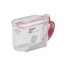 Yamada / Банка для сыпучих продуктов 0,65л с ложкой РОЗОВЫЙ (100267) Yamada / Банка для сыпучих продуктов 0,65л с ложкой РОЗОВЫЙ (100267)
