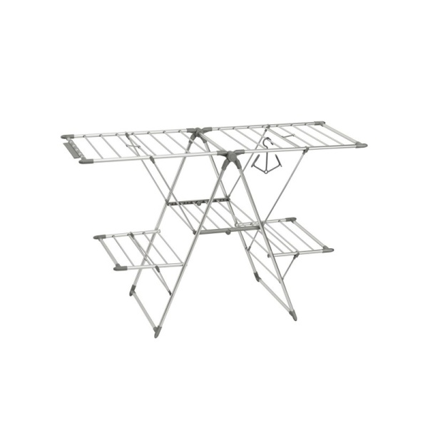 InterDesign / Сушилка для белья Brezio горизонтальная раскладная многоуровневая стальная (100875) InterDesign / Сушилка для белья Brezio горизонтальная раскладная многоуровневая стальная (100875)