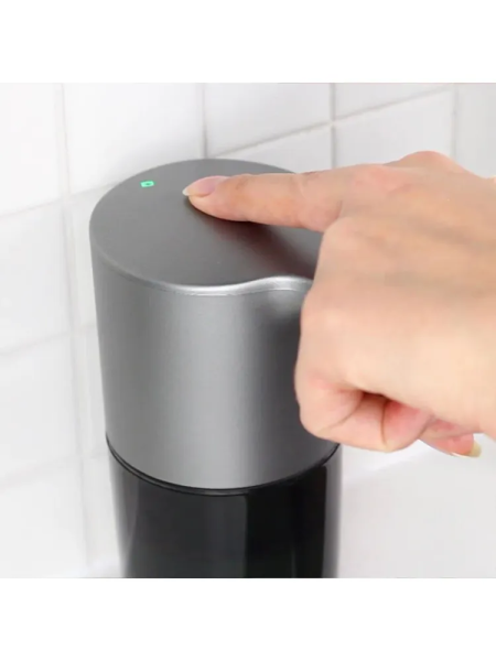 Дозатор для пены FOAMA сенсорный 295мл серый (101622)