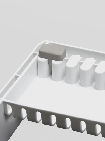 Подставка StoreMore раздвижная для крышек, разделочных досок, противней 23.5х30.5-54.9х21.3см (101535)