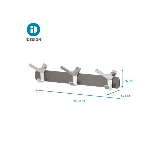 InterDesign / Вешалка YAEL настенная 3 крючка (101231) InterDesign / Вешалка YAEL настенная 3 крючка (101231)