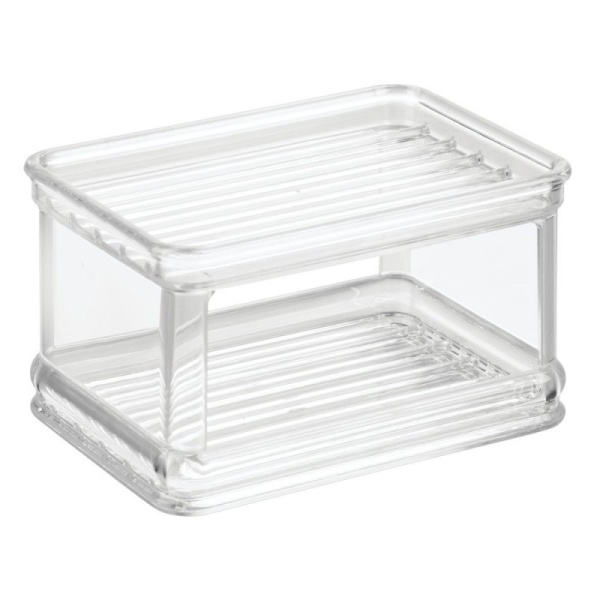 InterDesign / Держатель для мыла пластик 12.75х9.5х7.75 см (100120)