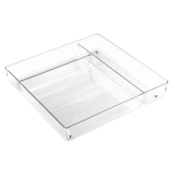 InterDesign / Лоток Linus универсальный 3-х секционный 30.5х30.5х5.1см (101253)