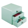 InterDesign / Большой цветной органайзер с 3 выдвижными ящиками Мятный (100032) InterDesign / Большой цветной органайзер с 3 выдвижными ящиками Мятный (100032)