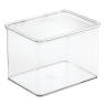 InterDesign / Контейнер для хранения Binz с откидной крышкой пластик 17х14х12,7см (100704) InterDesign / Контейнер для хранения Binz с откидной крышкой пластик 17х14х12,7см (100704)