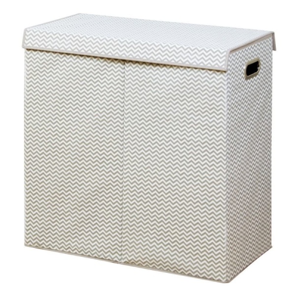 InterDesign / Двойная корзина для белья Axis (100012) InterDesign / Двойная корзина для белья Axis (100012)