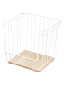 Корзина Wire & Paulownia Wood 30.5х30.5см (101565)