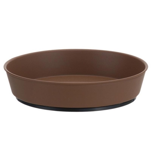 Поддон для кашпо Д22,3см вращающийся ТЕРРАКОТОВЫЙ (100525)