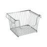 InterDesign / Большая открытая корзина для хранения York Lyra хром (100709) InterDesign / Большая открытая корзина для хранения York Lyra хром (100709)