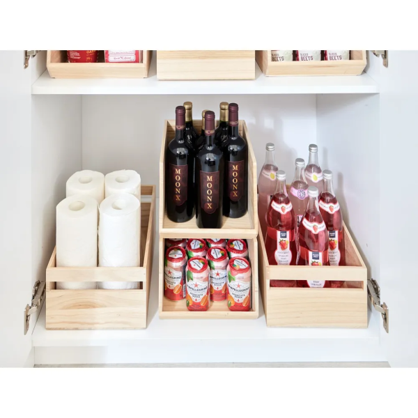 Корзина Wood 25.4х29.1х20.7см дерево Павловния (101571)