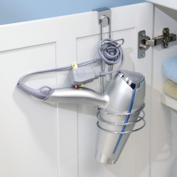 InterDesign / Надверный держатель для фена Classico (100714) InterDesign / Надверный держатель для фена Classico (100714)