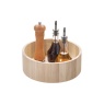 InterDesign / Органайзер вращающийся Natural 26.6х10 см дерево Павловния (101371)