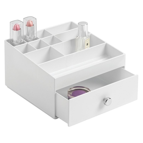 InterDesign / Органайзер для косметики с выдвижным ящиком Clarity-1 (100041)