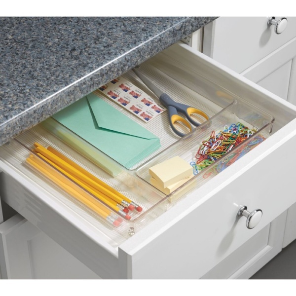 InterDesign / Лоток Linus универсальный 3-х секционный 30.5х30.5х5.1см (101253)