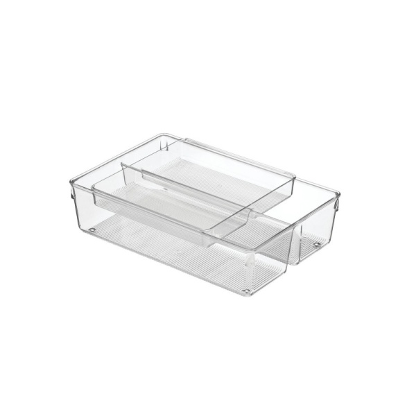 InterDesign / Органайзер для столовых приборов Linus из двух предметов (100866) InterDesign / Органайзер для столовых приборов Linus из двух предметов (100866)