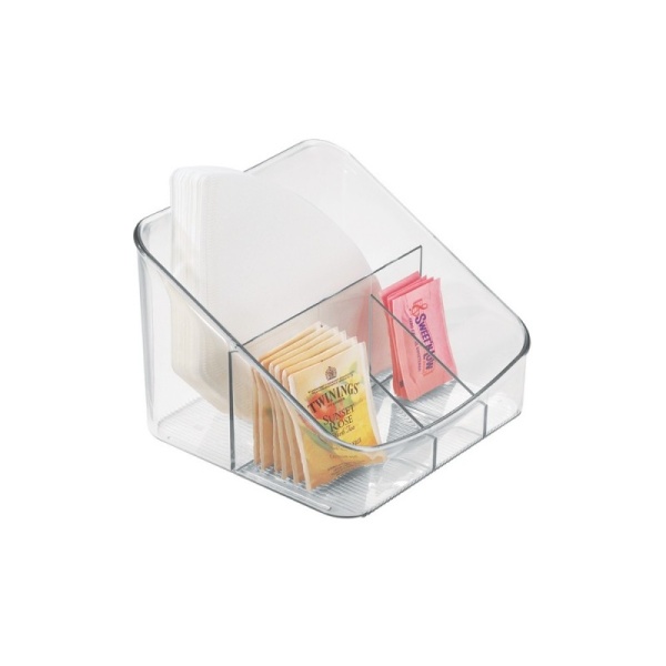 InterDesign / Органайзер для пакетиков с 4 отделениями Linus (100057) InterDesign / Органайзер для пакетиков с 4 отделениями Linus (100057)