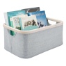 InterDesign / Текстильная корзина-органайзер Interdesign серый/беж S (100736)