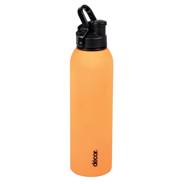 DECOR / Бутылка для воды SOFT TOUCH FLIPSEAL нержавающая сталь 750мл, оранжевый (101105) DECOR / Бутылка для воды SOFT TOUCH FLIPSEAL нержавающая сталь 750мл, оранжевый (101105)