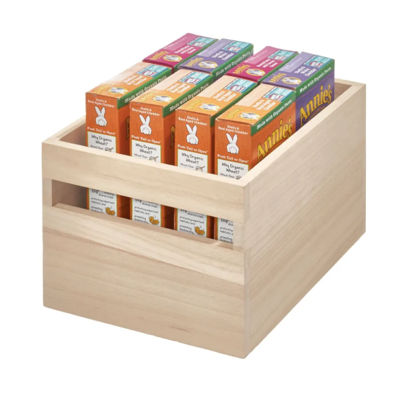 Корзина Wood 25.4х19х15.2см дерево Павловния (101566)