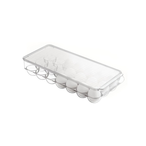 InterDesign / Контейнер для хранения яиц 21 секция FRIDGE BINZ 15.8х37.5х7.6см пластик (101396) InterDesign / Контейнер для хранения яиц 21 секция FRIDGE BINZ 15.8х37.5х7.6см пластик (101396)