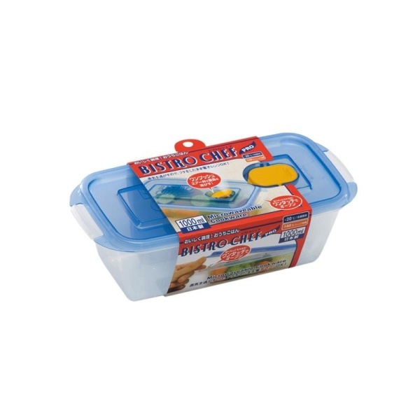 Yamada / Контейнер для СВЧ  1,0л прям удл с клапаном [BISTRO CHEF PRO] (100349)