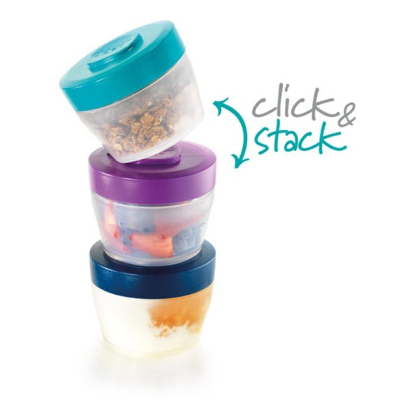 DECOR / Контейнер пищевой PREMIUM GO SNACK TUB модульный с завинчивающейся крышкой 300мл 1 шт (101095)