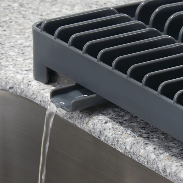 InterDesign / Сушилка по посуды Clarity с поворотным изливом (101248)