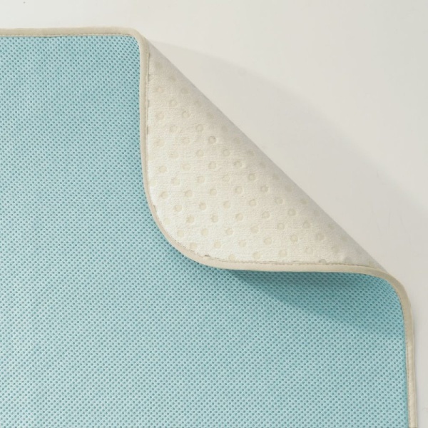 InterDesign / Коврик влаговпитывающий для ванной комнаты 61х46 см голубой (100176) InterDesign / Коврик влаговпитывающий для ванной комнаты 61х46 см голубой (100176)