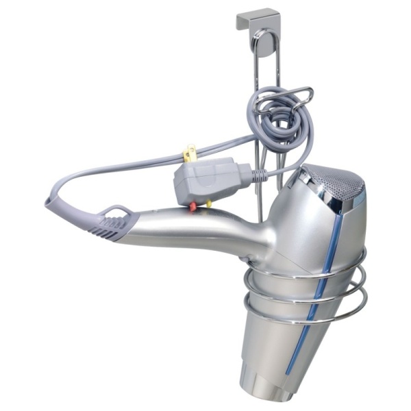 InterDesign / Надверный держатель для фена Classico (100714) InterDesign / Надверный держатель для фена Classico (100714)